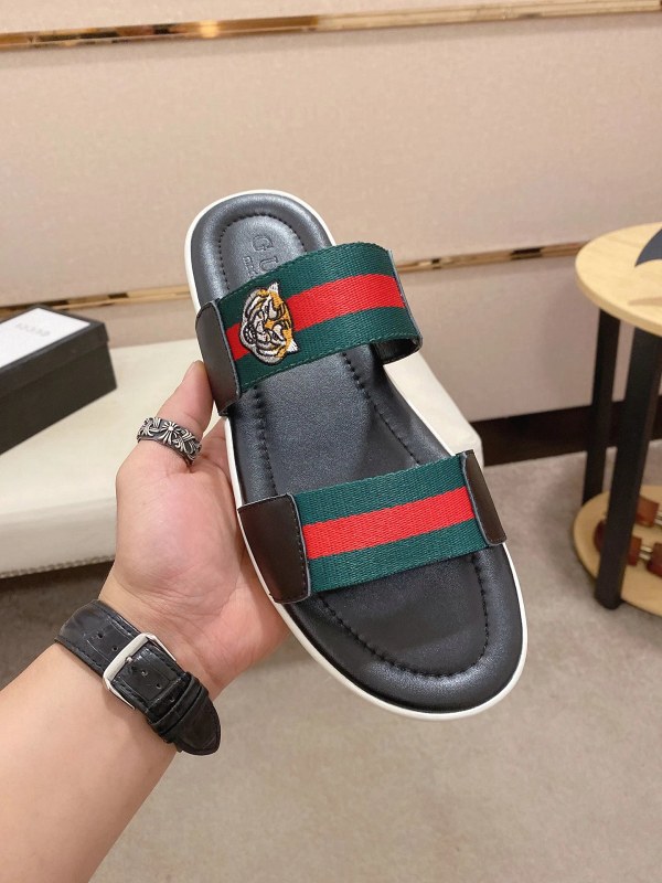 Gucci Gray Slides in a Casual Silhouette, Listed in Sizes 39–45