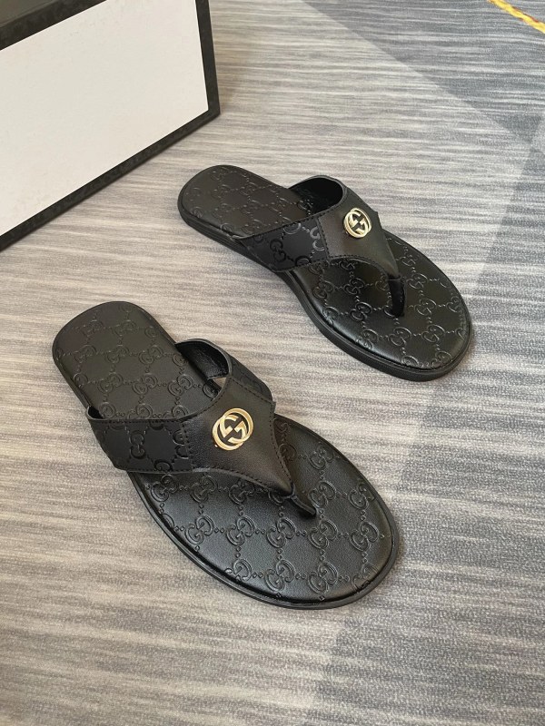 Gucci Black Slides: A Soft Flat Slide Listing in Sizes 39–45