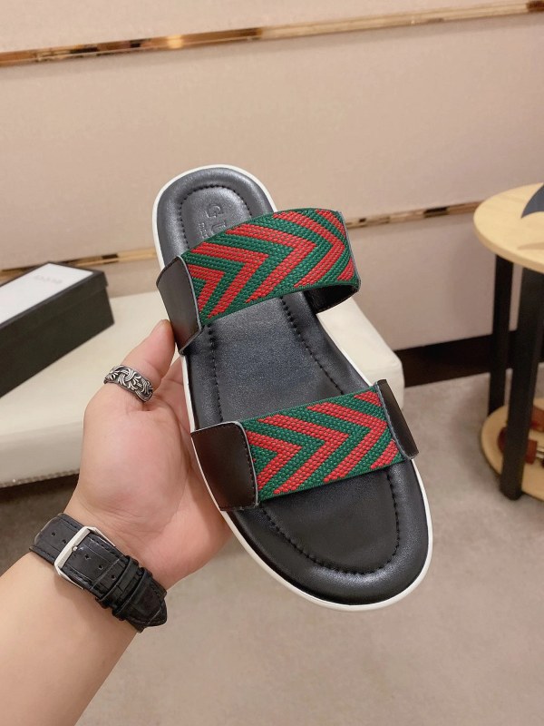 Gucci Gray Slide Sandals: An Easygoing Slip-On Listed Across Sizes 38–45