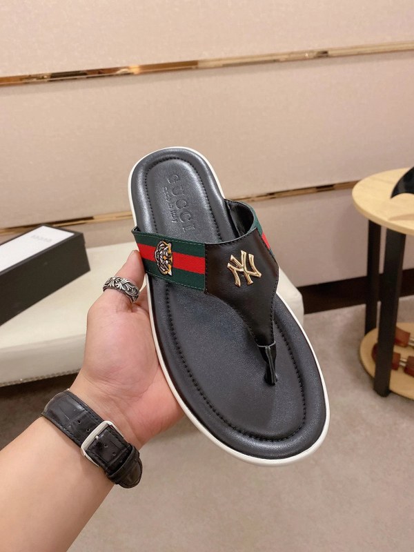 Gucci Gray Slides in a Casual Slip-On Build, Listed in EU 39–45