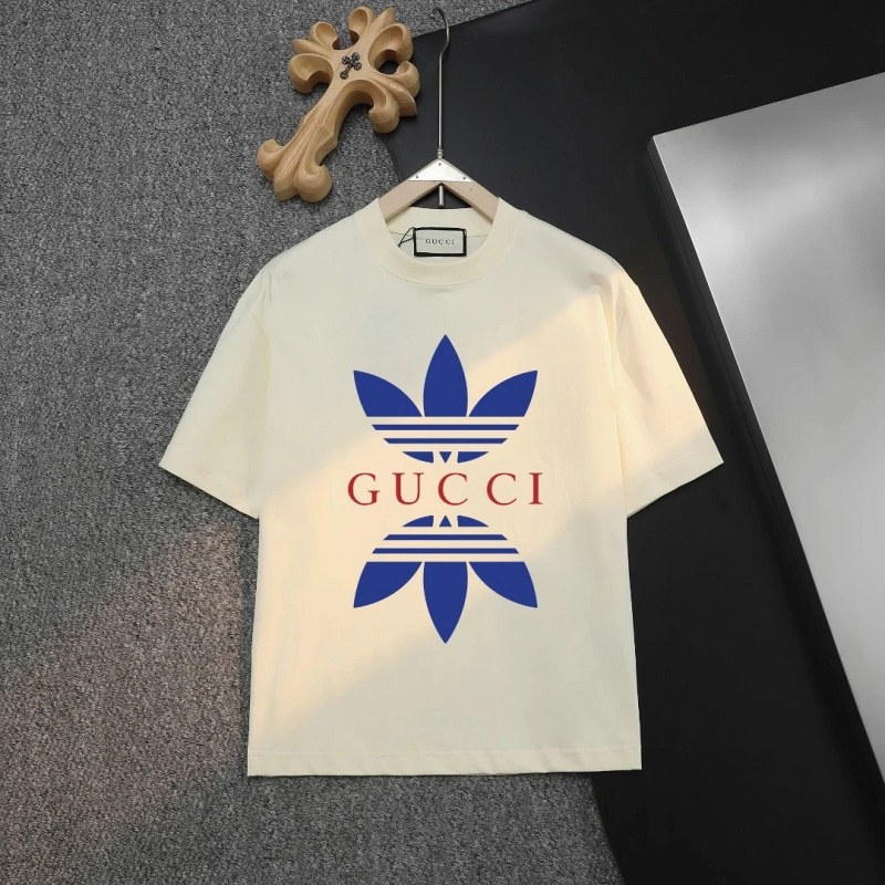 Gucci Gray T-Shirt in a Casual Streetwear Cut, Listed in XS–XL With 300g Same-Vat Dyed Cotton