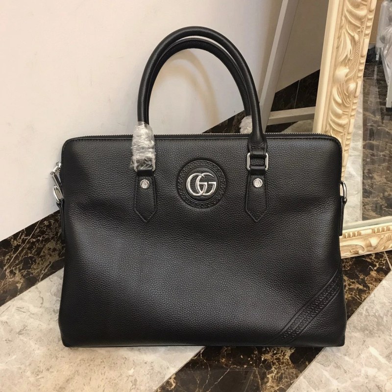 Gucci Black Everyday Bag in Stated Imported Cowhide, 38 × 29 × 5