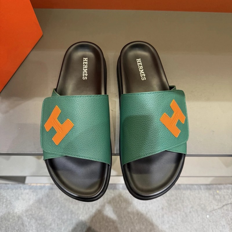 Hermes slides Oran H-shaped upper multicolor
