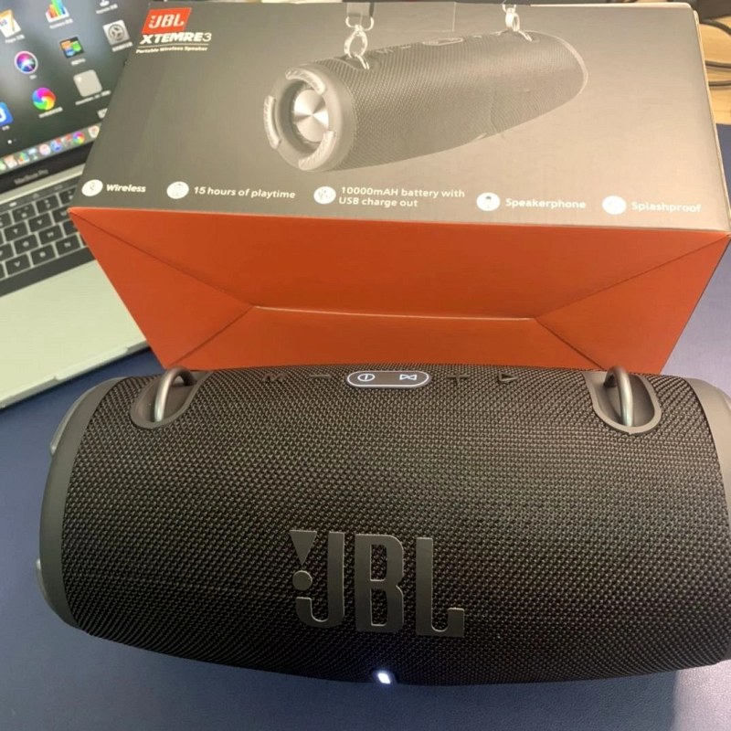 JBL Xtreme 3 Bluetooth Speaker: Strap-Carried Deep-Bass Portable With 1+1 Pairing