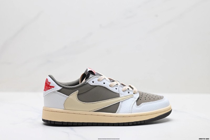 Low-Top Air Jordan 1 in the Reverse Mocha Colorway, Listed From Size 36 to 45