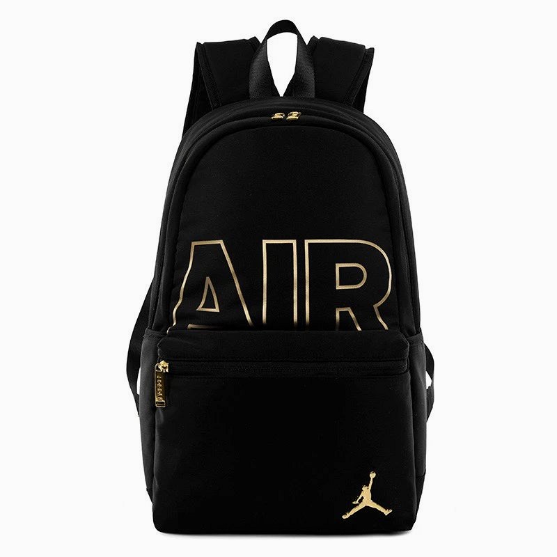 Jordan Black Backpack: Oxford Cloth Everyday Carry with a 13-Inch Laptop Sleeve