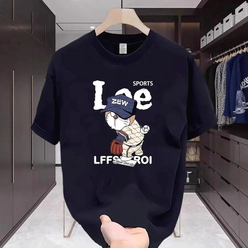 Lee Black Graphic Tee With a Choice of 250g Heavy or 200g Cotton