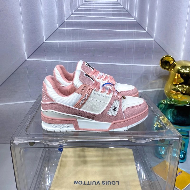 Louis Vuitton Blue Skate Sneaker: 90s Chunky Silhouette in Layered Leather and Mesh