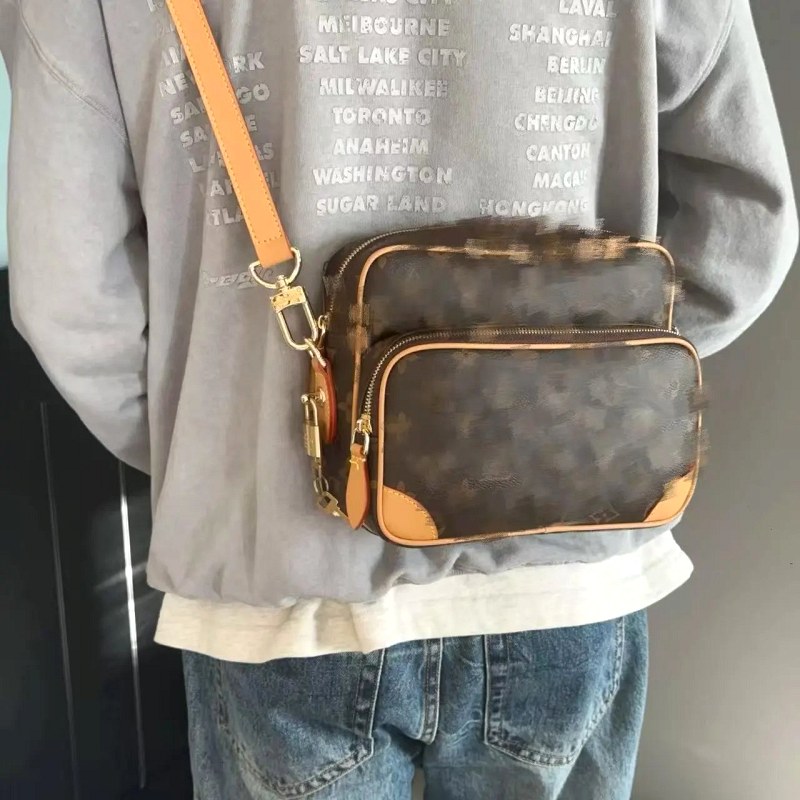 Louis Vuitton Monogram Vegetable-Tanned Leather Streetwear Bag