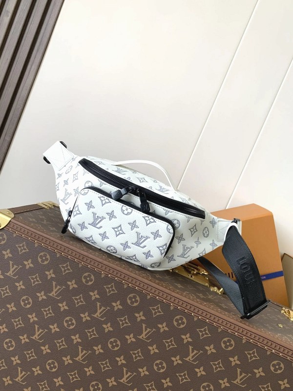 Louis Vuitton Rush Bumbag in Monogram Shadow Leather, Built for Three Carry Positions