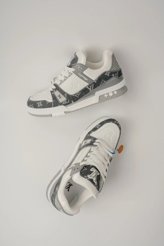 Louis Vuitton LV Trainer in White — Classic Athletic Silhouette with a 35–44 Size Run