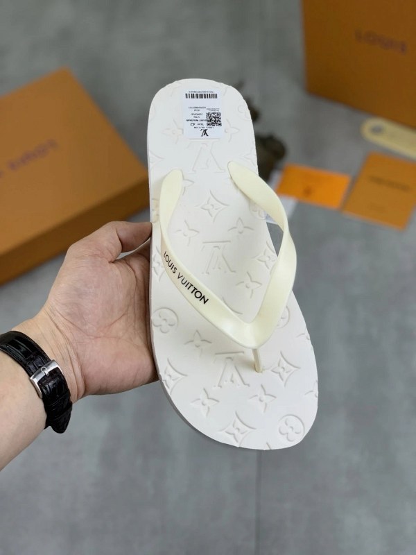 Louis Vuitton Gray Slides in a Casual Silhouette, Listed in Three Colorways