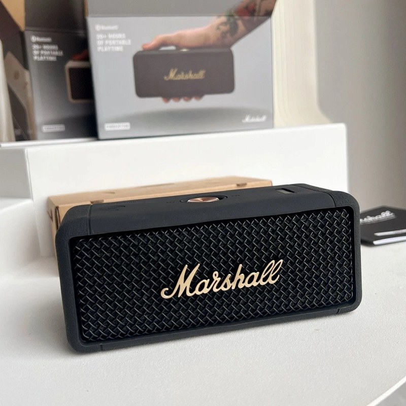 Marshall Portable Bluetooth Speaker with Replaceable Battery and TWS Pairing