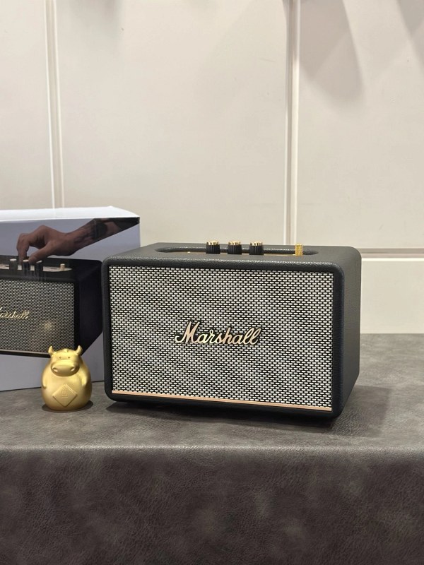 Marshall Acton III-style black desktop speaker listed with 40W output and a claimed 4–6 hour battery