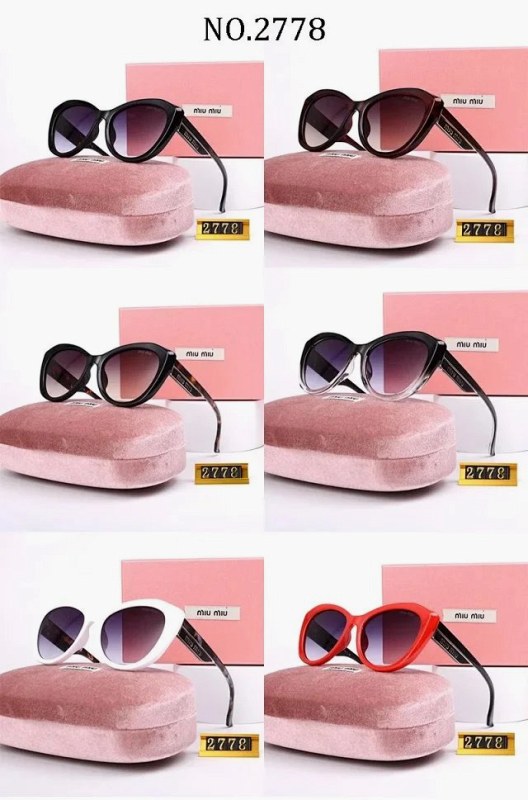 Miu Miu pink sunglasses in modern everyday style