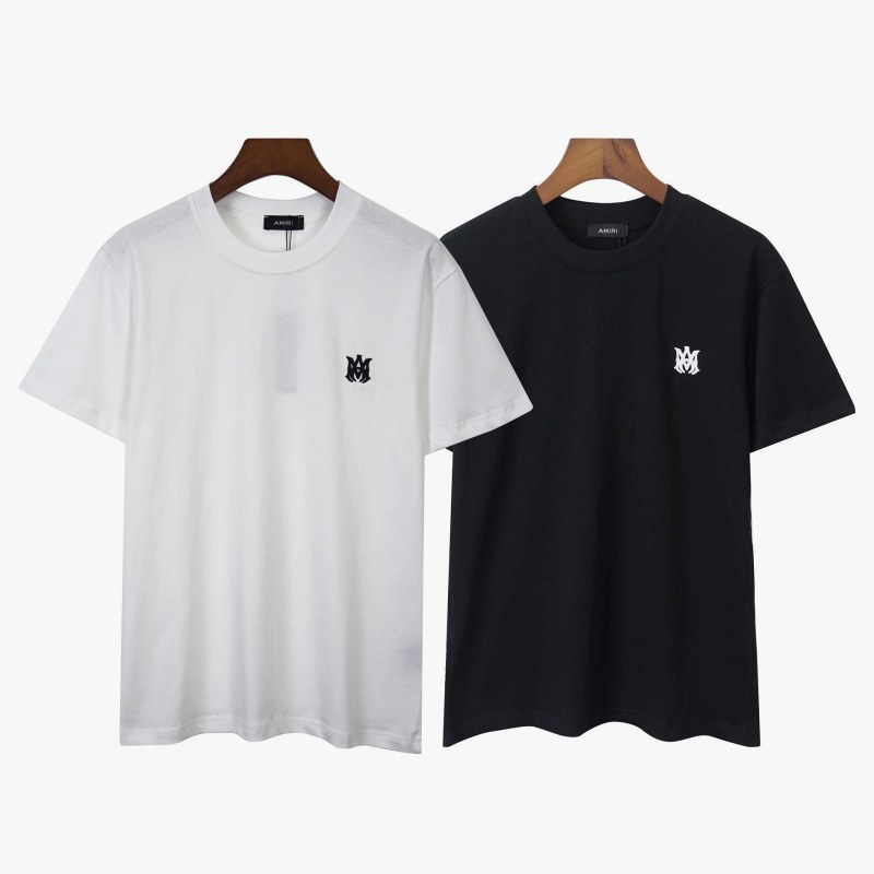 MLB Embroidered Crew-Neck Cotton Tee in a Loose Summer Cut