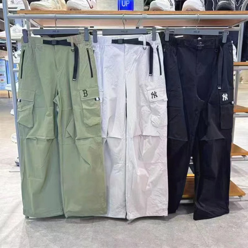 MLB Cuffed Cargo Pants in Utility Style, Listed in Three Colorways