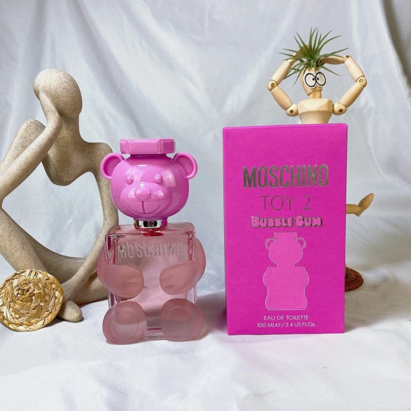 Moschino Toy 2 Bubble Gum Eau de Parfum, 100 ml: A Gum-Forward Fruity Floral With a Powdery Rose Drydown