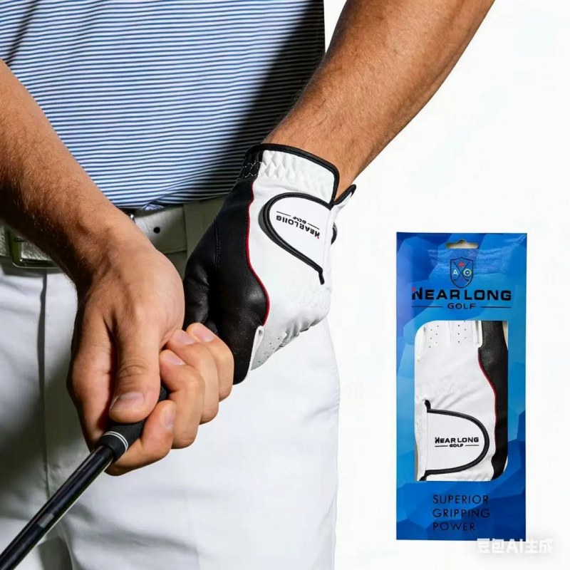 Nearlong Golf Blue PU Golf Glove in Four Coded Colorways