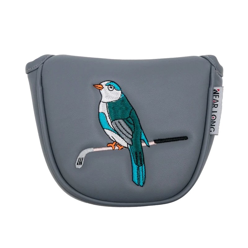 Nearlong Golf Gray PU Bag Listed in Semi-Circle and Square Shapes