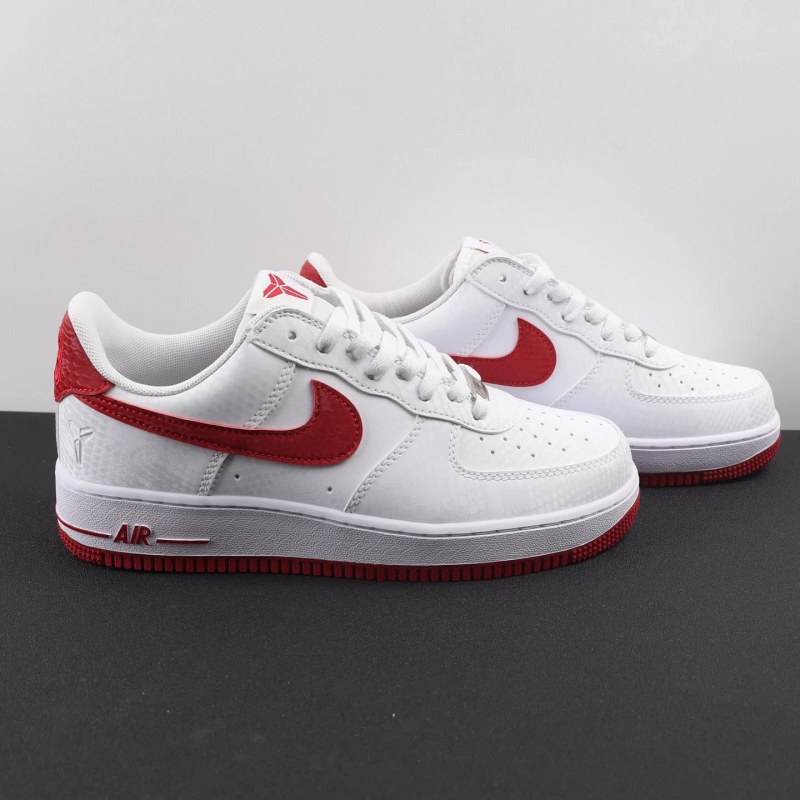 Nike Air Force 1 Low White Red