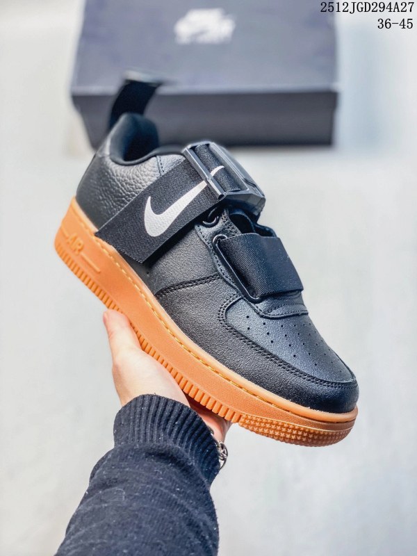 Nike Air Force 1 Utility BHM Low in Blue — A Roomy, Half-Size-Large Leather Sneaker
