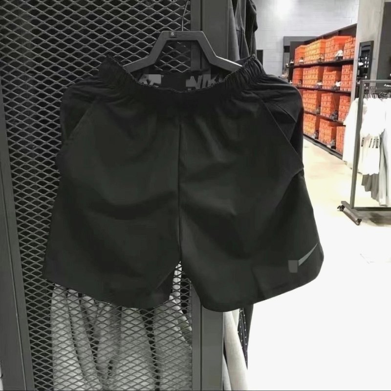 Nike Black Athletic Shorts: Mid-Thigh Quick-Dry Build in a Bamboo-Blend Fabric
