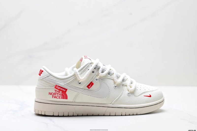 Nike Dunk Low Retro–style white low-top sneaker in a full 35–45 size run