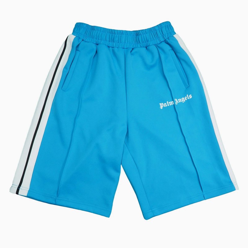 Palm Angels Cotton Athletic Shorts With a Drawstring Waist and Relaxed Cut