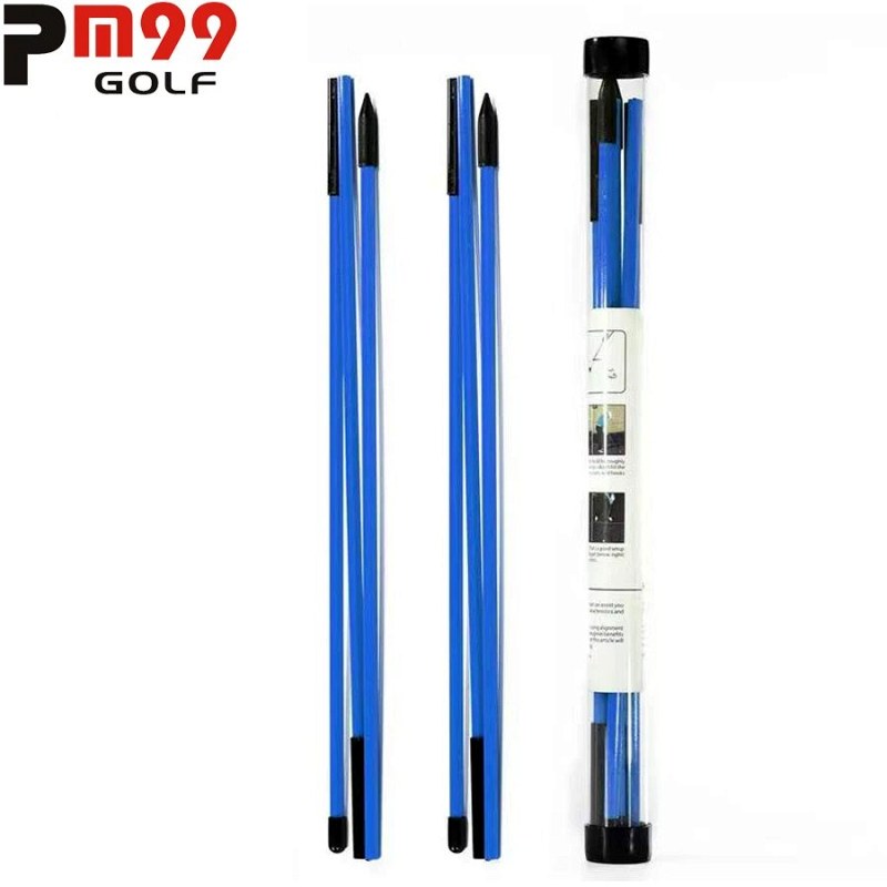 PM99 Golf Fiberglass Alignment Stick in Seven Colors with Storage Tube