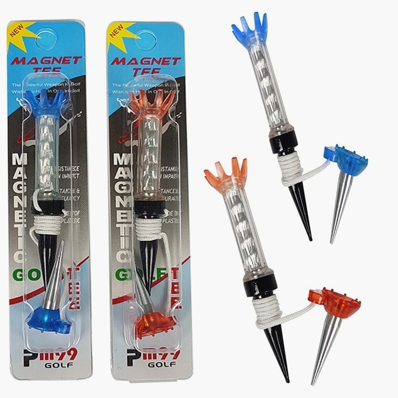 PM99 Golf Magnetic Four-Prong Plastic Tees in Color Options
