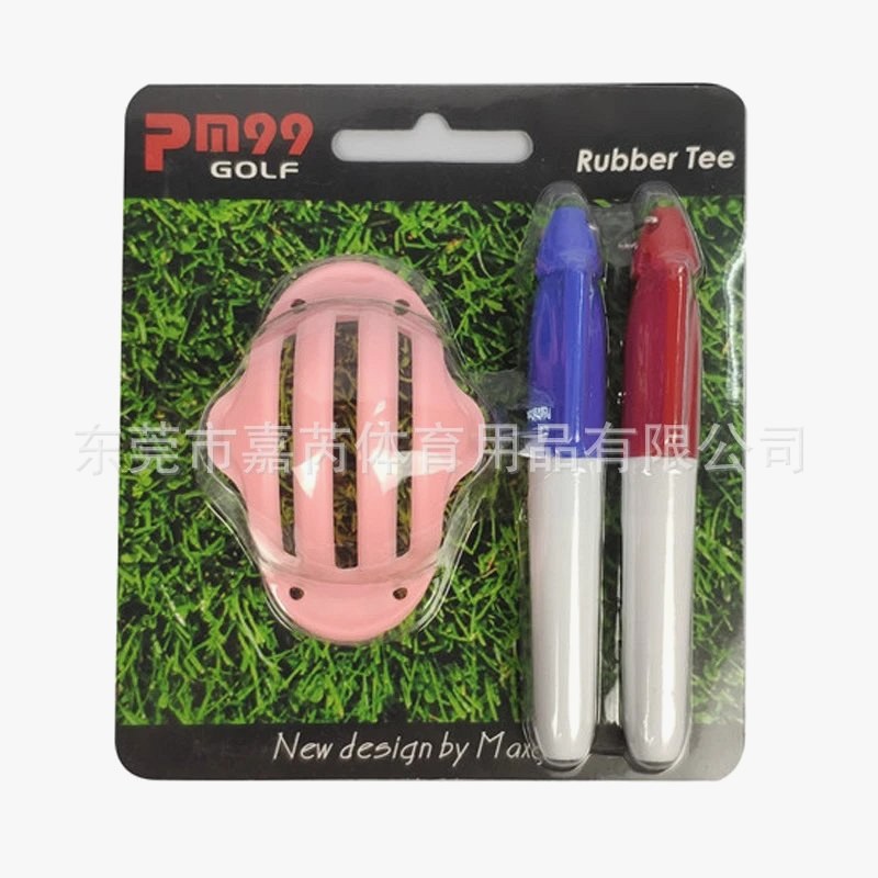 PM99 Golf Multicolor ABS Golf Tees in Four Colors