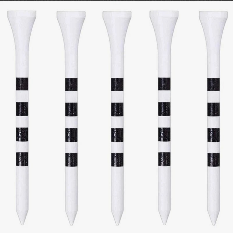 PM99 Golf Wooden Golf Tees, Single-Prong, in Mixed Specification