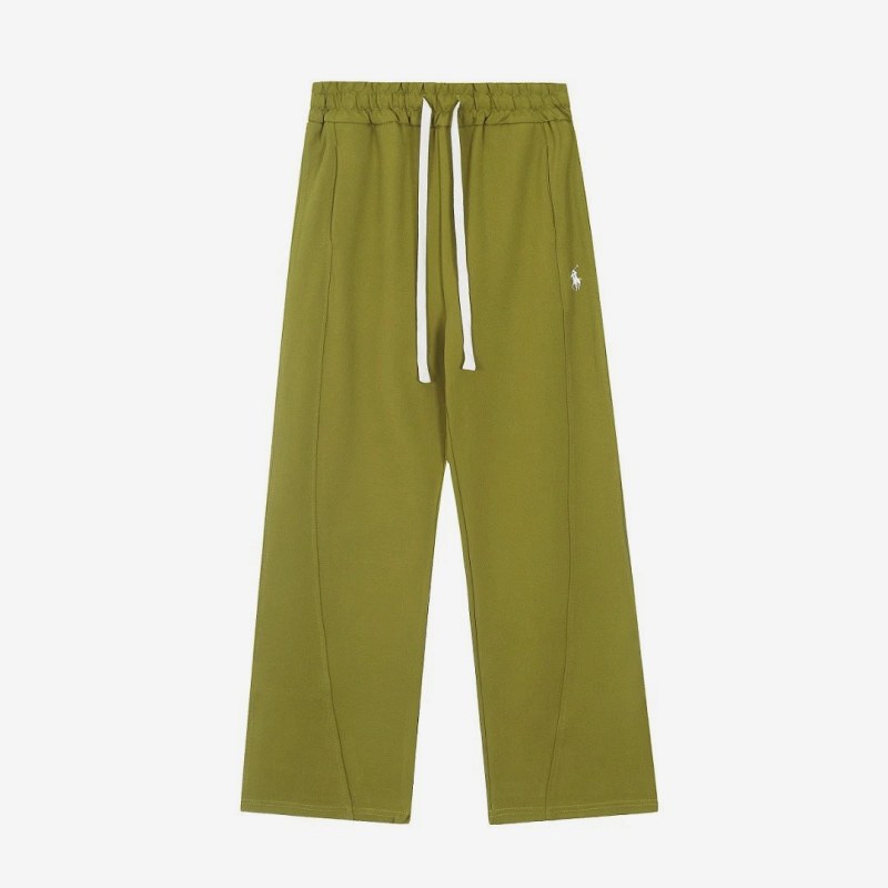 Polo Ralph Lauren wide-leg Roma-knit casual pants in four colors