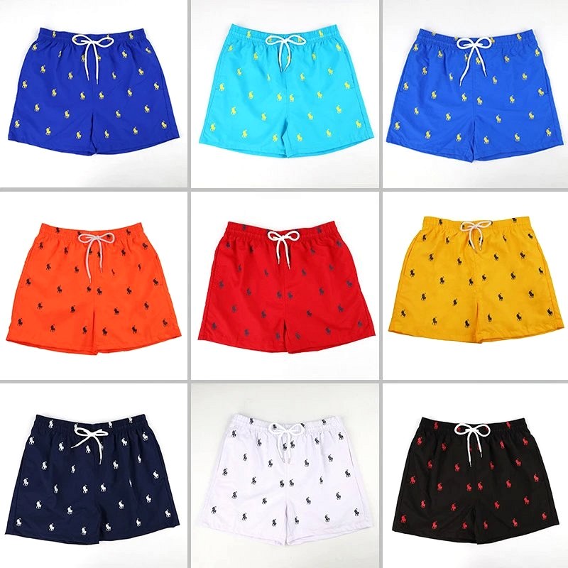 Polo Ralph Lauren multicolor print shorts in thin polyester, sized S–5XL