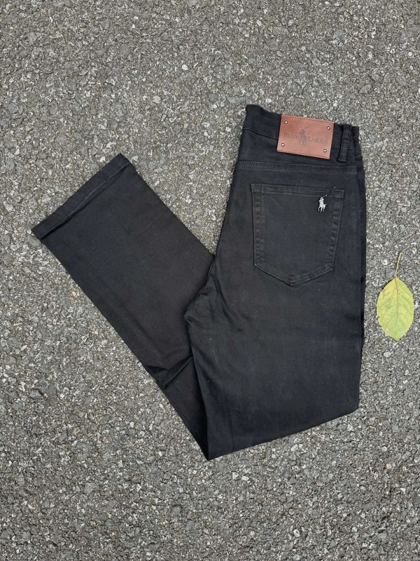 Polo Ralph Lauren H200 High-Waist Straight-Leg Casual Pants in Gray