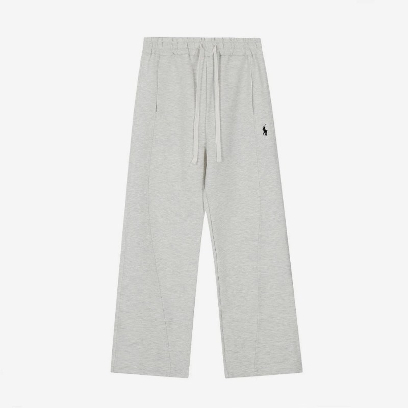 Polo Ralph Lauren Wide-Leg Casual Pants in Paneled Ponte Roma Knit