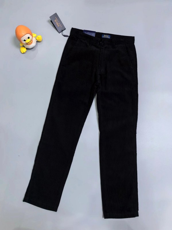 Polo Ralph Lauren fine-wale corduroy straight-leg pant with embroidered pony, in three colors