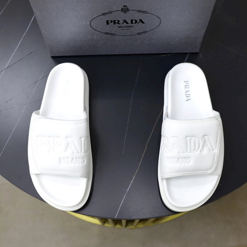 Prada White Slides Listed Across Sizes 35–45