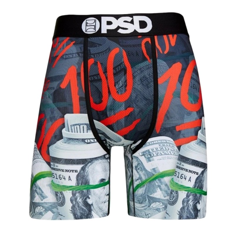PSD Graphic-Print Underwear Collection: Cotton Build, Seamless Cut, Roughly Sixty Prints