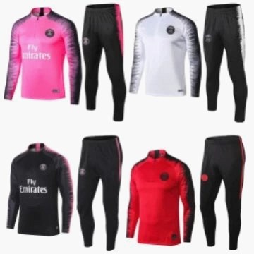 Real Madrid camouflage long-sleeve training jersey collection in 17 colorways