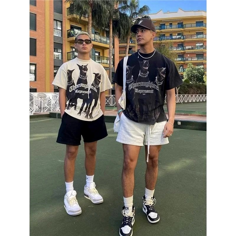 Represent Skull Multicolor T-Shirt Collection: Oversized 230 gsm Cotton Graphics