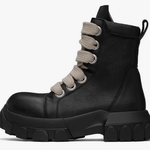 Rick Owens Dark-Style Dr. Martens Boots