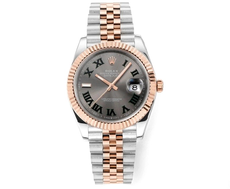 Rolex Datejust 41-Style Replica in 904L Steel With a 3235-Type Movement
