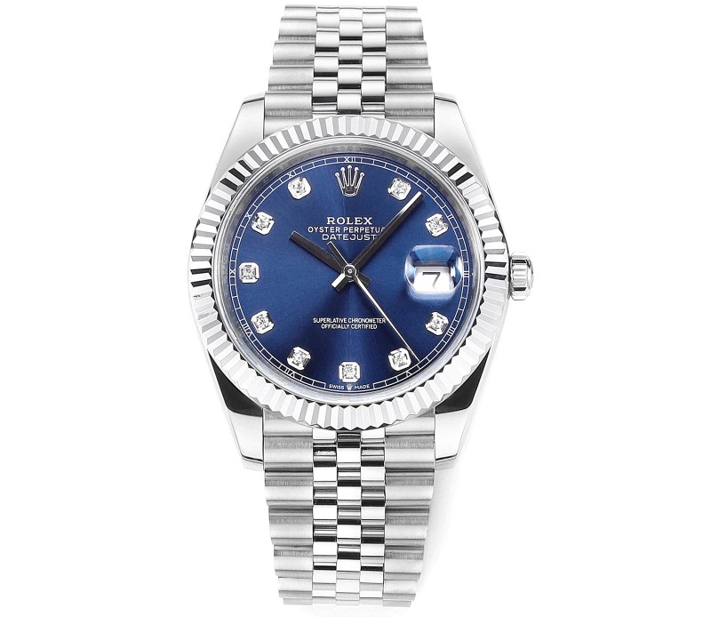 Rolex Datejust 41-Style Replica: 904 Steel Case, Fluted Bezel, 3235 Movement