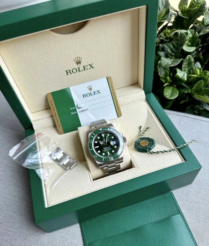 Rolex gray watch in modern everyday style