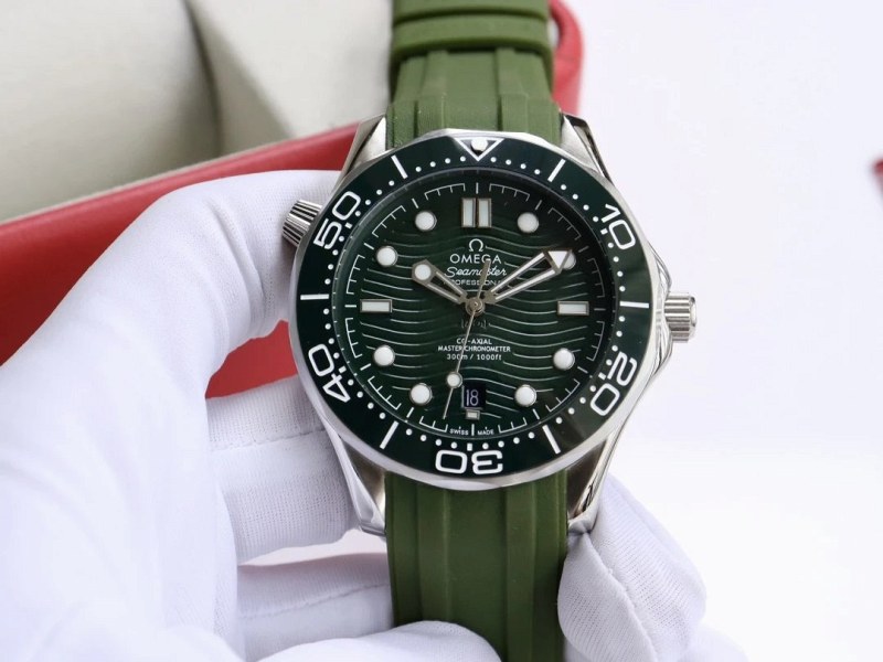 Rolex green watch in modern everyday style