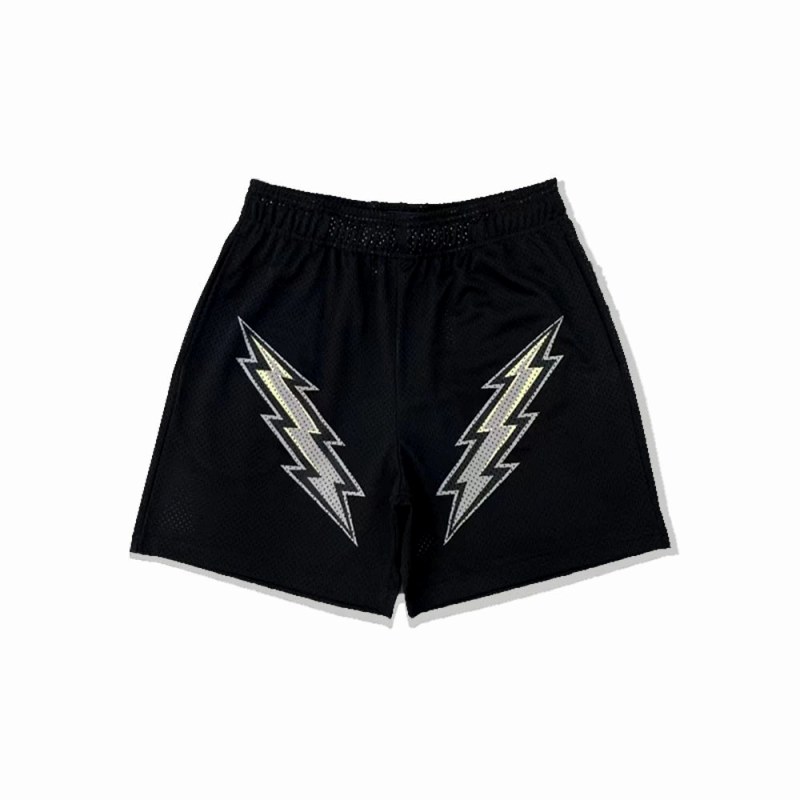 RRR‑123 black athletic shorts in sport-casual style