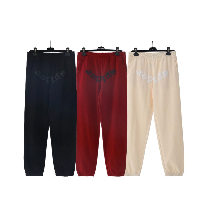 Sp5der Multicolor Sweatpants: Cotton Fleece Print Pants in S–XL and About Thirty Colorways