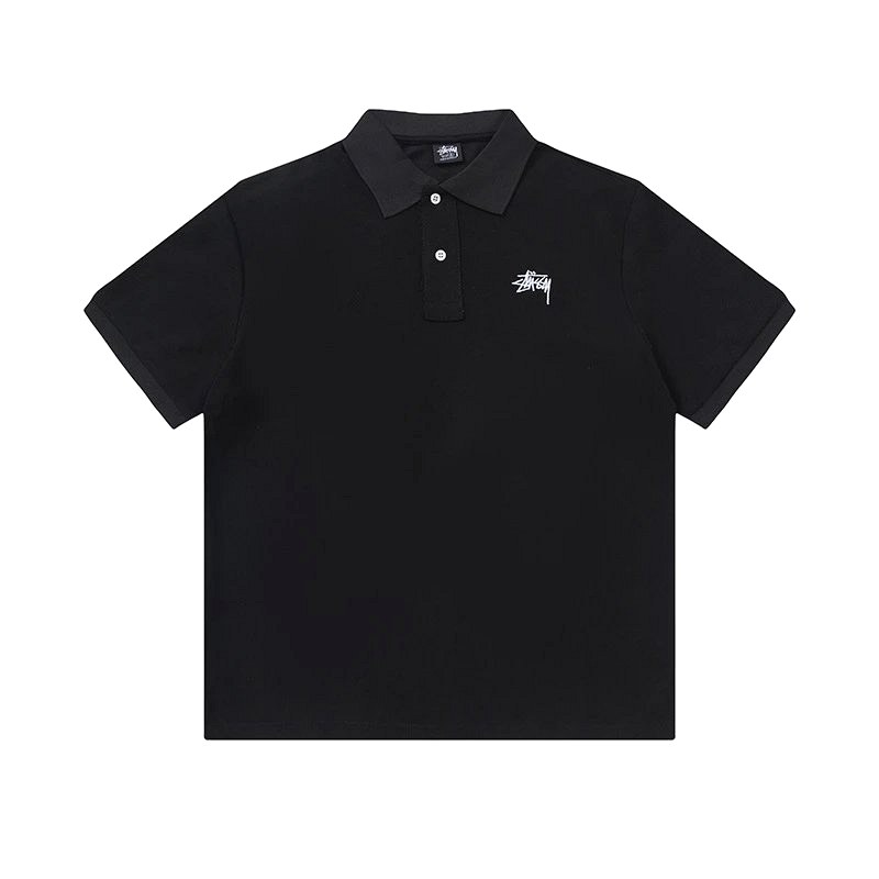 Stussy camouflage cotton tee in a relaxed unisex crewneck cut